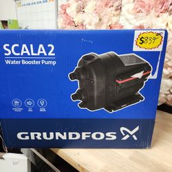 Grundfos
SCALA2 3-45 .603 HP 115-Volt Booster Pump