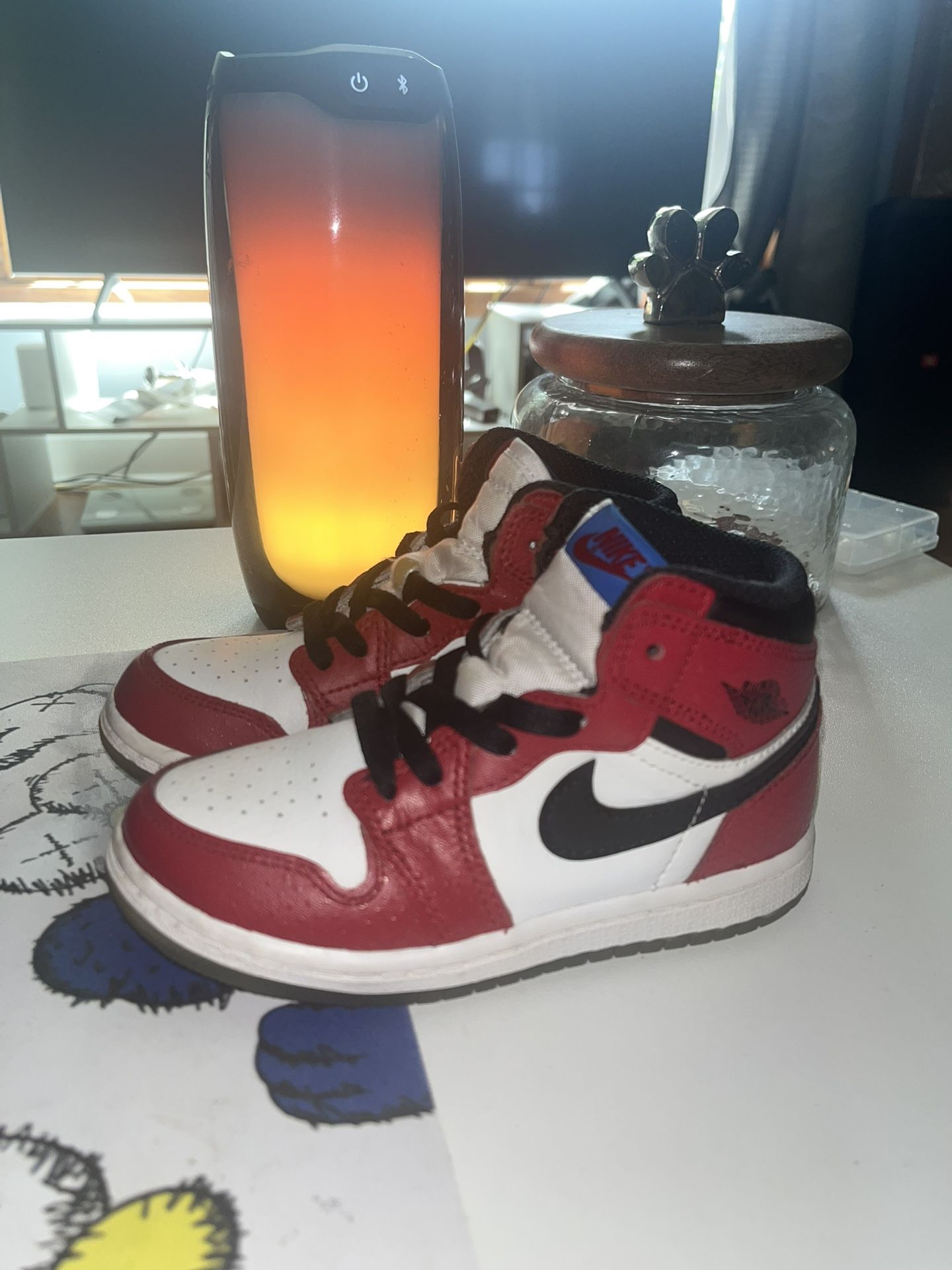 Nike Air Jordan 1 Retro High TD Origin Story Spiderman 9c