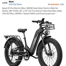 Electric Bike With Passenger Seat