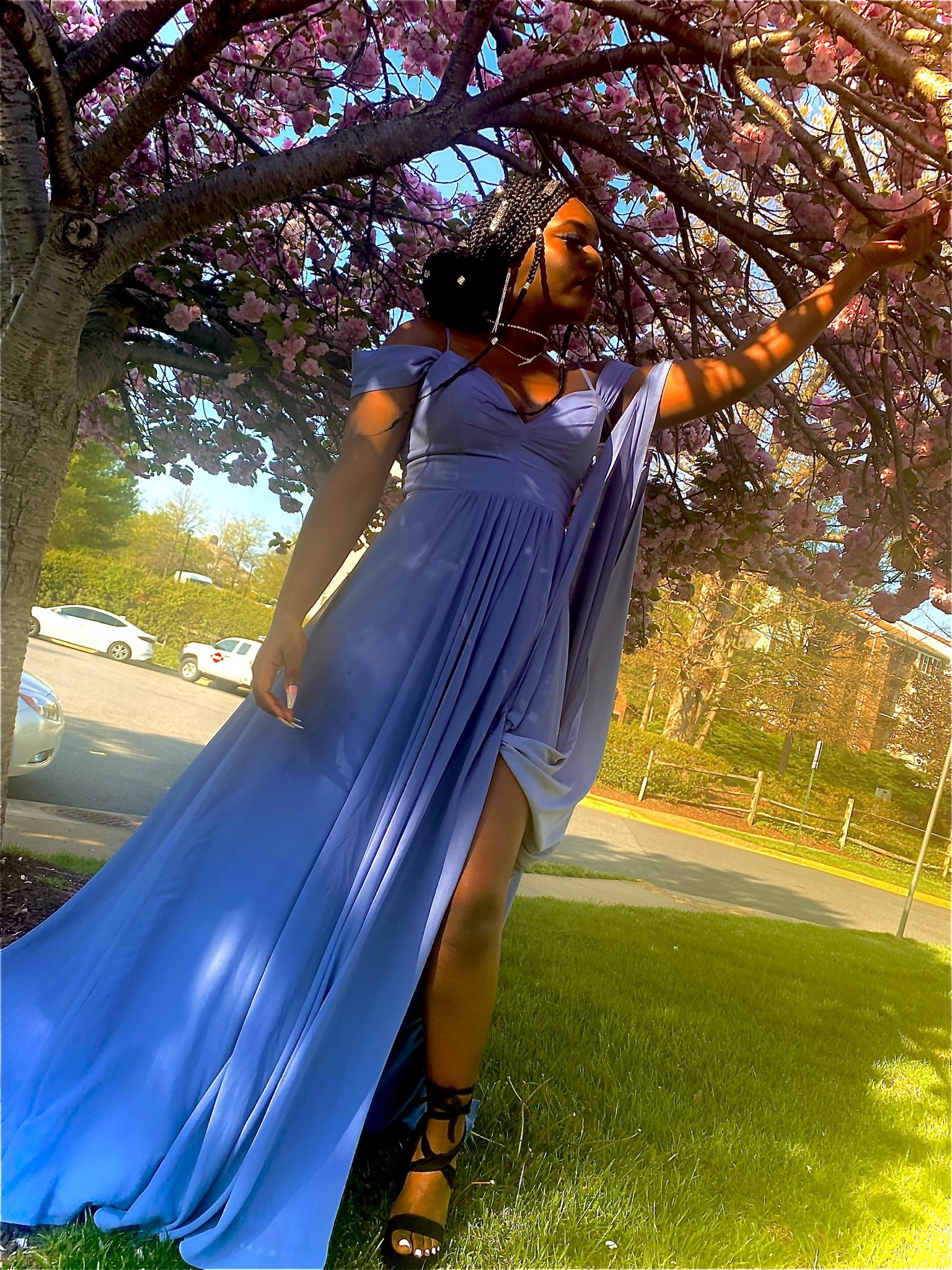 Baby Blue Dress Size M