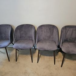 Set Of 4 Dinning Chairs