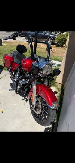 2013 Red Harley Davidson
