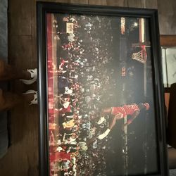 Michael Jordan picture frame