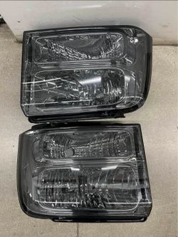 05-07 Ford F-250 F-350 F-450 F-550 Headlights Faros Calaveras Micas Luces Lamps