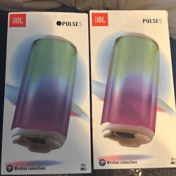 Black JBL Pulse 5 Wireless Bluetooth Speaker Brand New Sealed