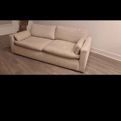 Nice Beige Ashely Furniture Cloud Sofa