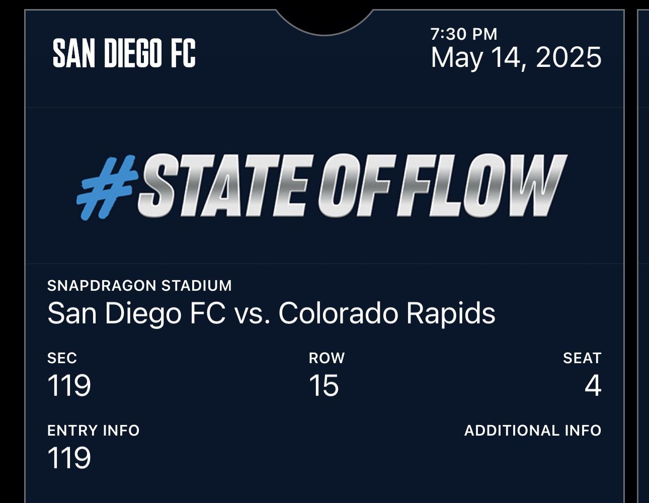 Sdfc Game 60$ For Two Tickets