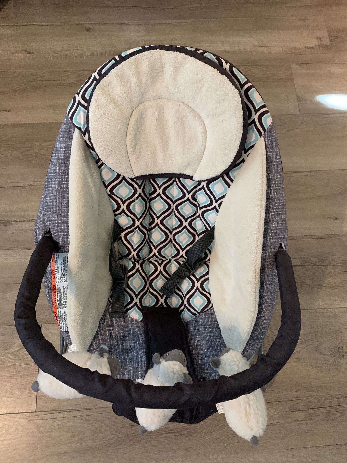 Vibrating Music Baby Bouncer By BabyTrend 