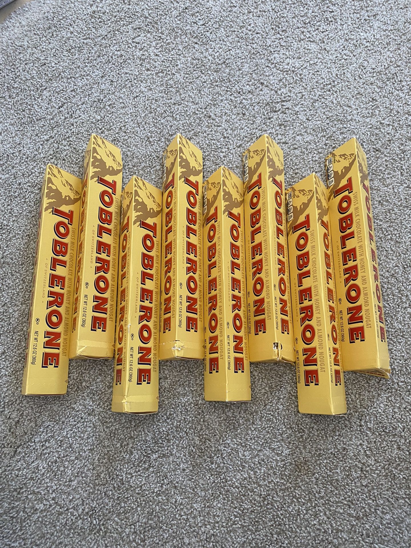 TOBLERONE Swiss Milk Chocolate Candy Bar - 12.6oz