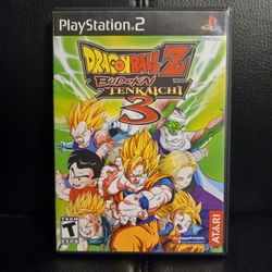 PS2 Dragon Ball Z Budokai Tenkaichi 3