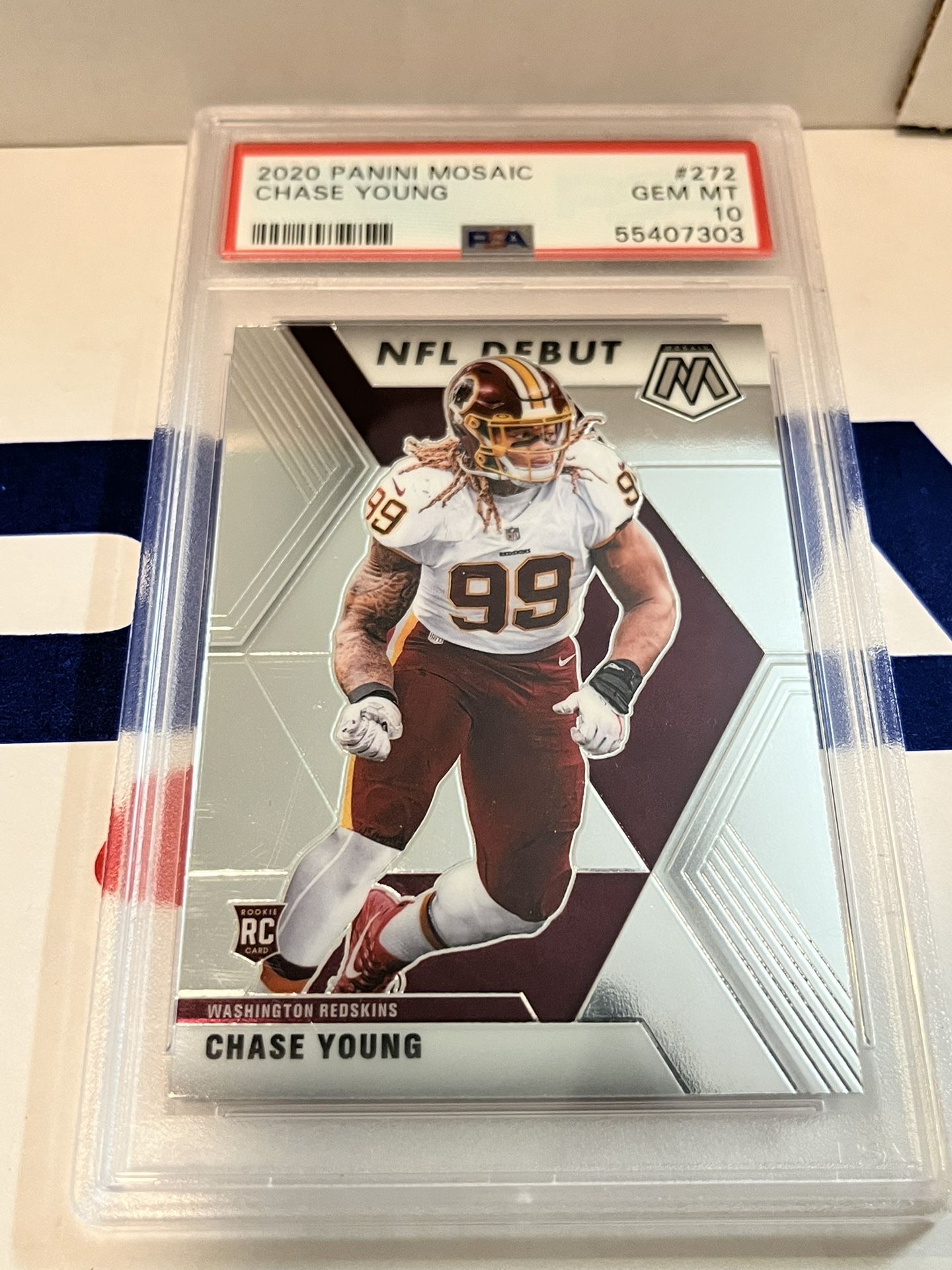 2020 Panini Mosaic - NFL Debut Chase Young #272 (RC)
