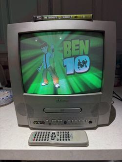 13” Crt Tv  dvd combo