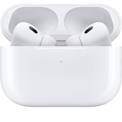 Apple AirPods Pro (2nd Gen) Wireless Earbuds, Up to 2X More Active Noise Cancelling, Adaptive Transparency, Personalized Spatial Audio MagSafe Chargin