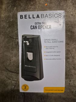 Bella Basics Extra Tall Electric Can Opener
