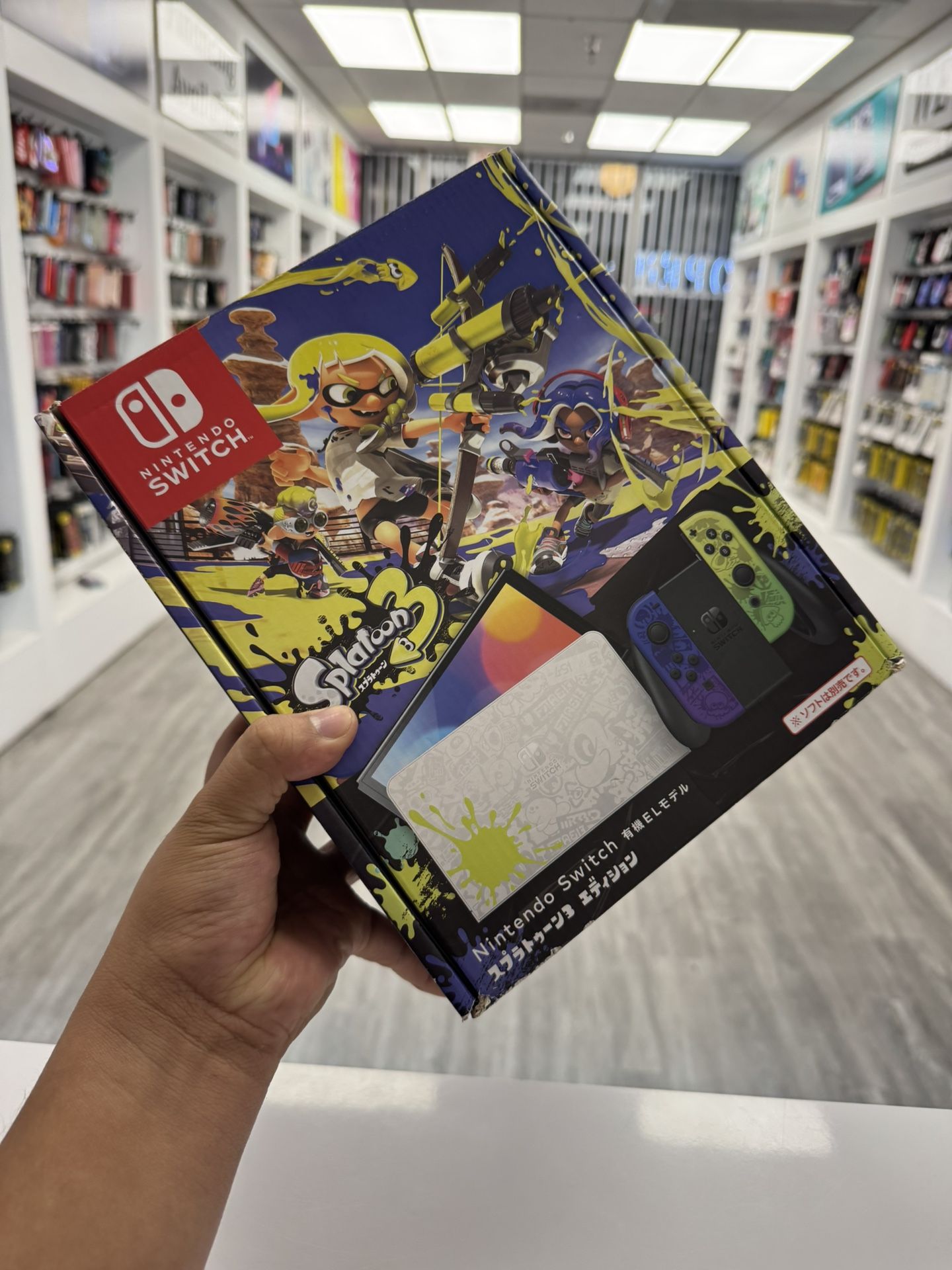 Nintendo Switch Oled Splatoon 3