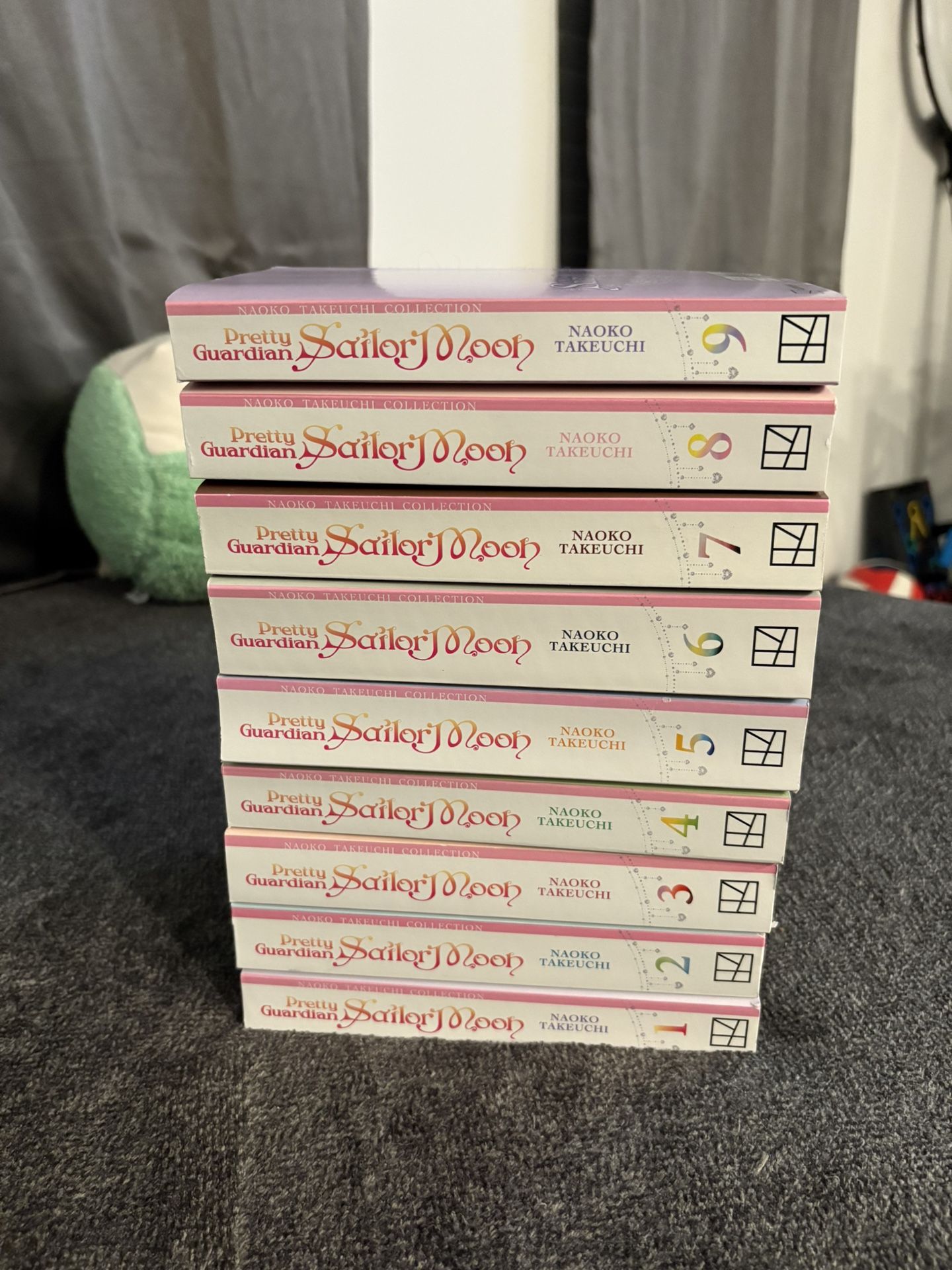 Sailor Moon (Naoko Takeuchi Collection) Manga Paperback Box Set 1 and Manga book 7,8,9