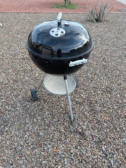 Weber Charcoal Grill.