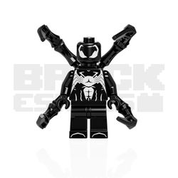 Symbiote Spiderman Custom Mini figure