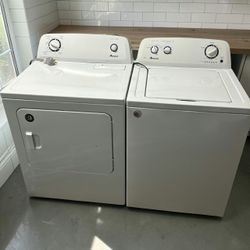 Washer and dryer set