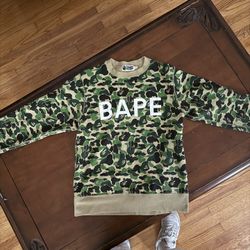 BAPE ABC CAMO crew neck 