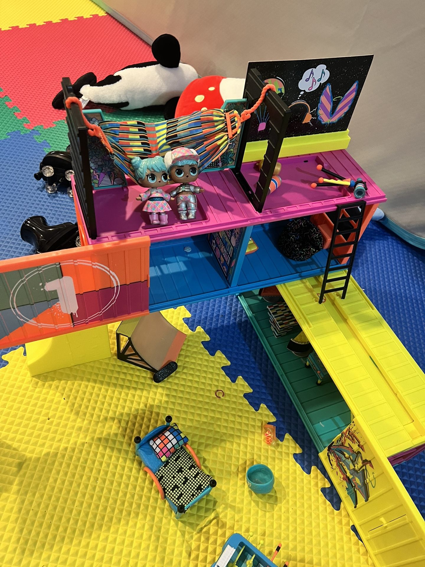 LOL DOLL GARAGE HOUSE