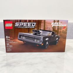 New Authentic LEGO 76912 Speed Champions Fast & Furious 1970 Dodge Charger R/T Sealed Perfect Box