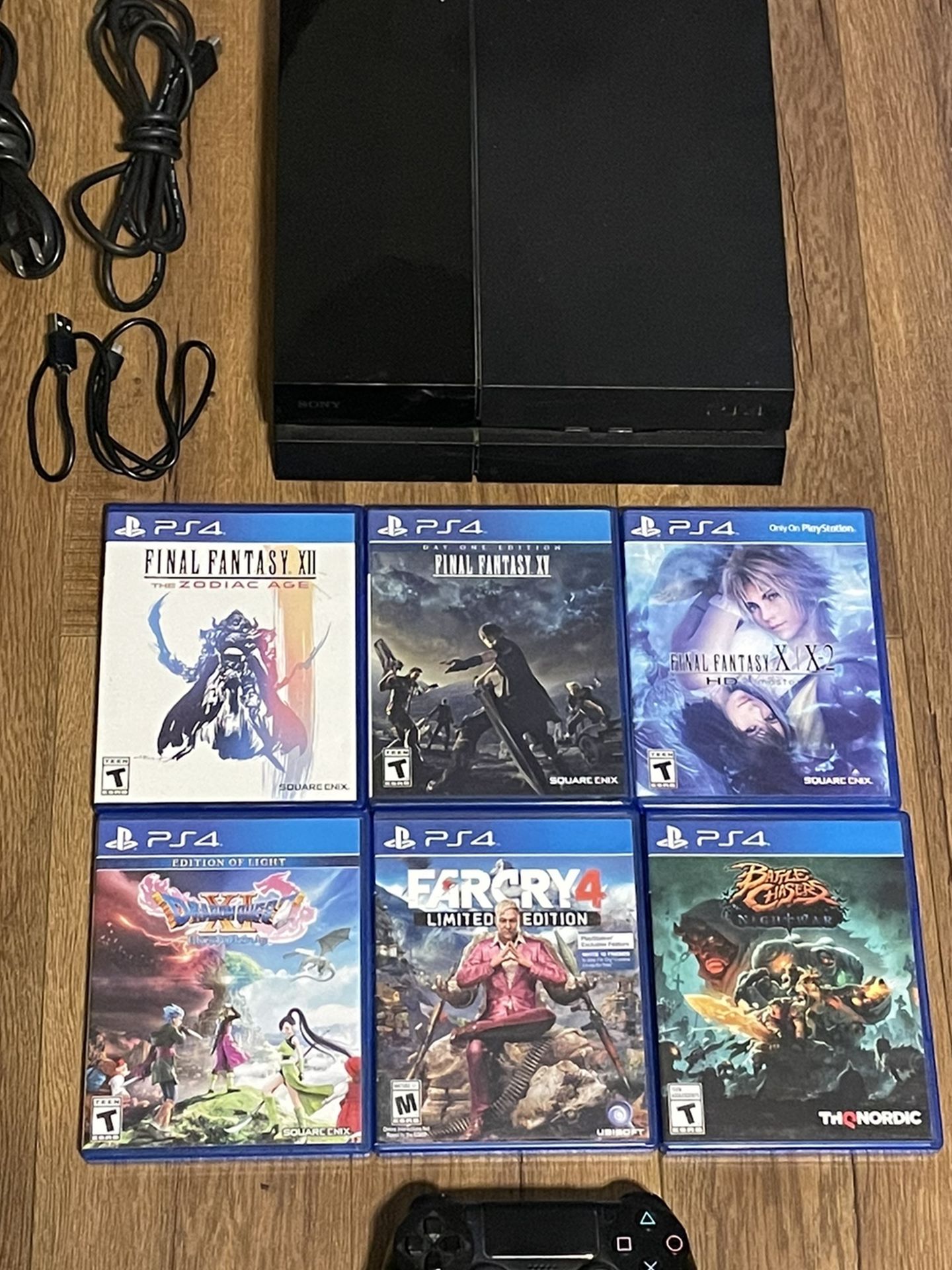 Ps4 & Video Games Lot PlayStation 4