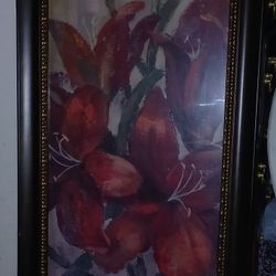 Large Flower  Picture 43' Long By 20 1/2' Wide