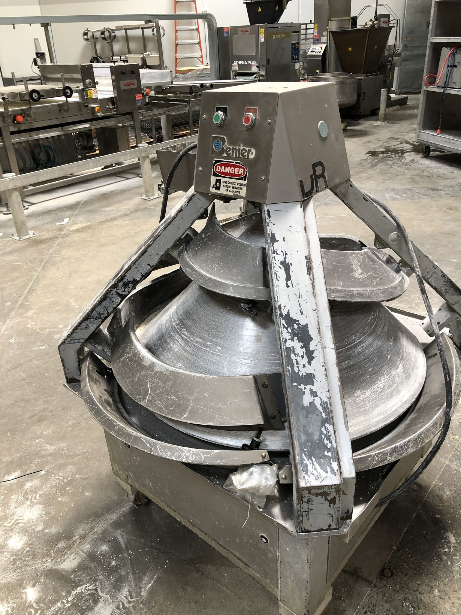 Benier Full Bread Line - Incl Divider, Rounder, Proofer & Moulder - Used