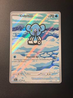 Cubchoo #109 Pokemon Black Bolt