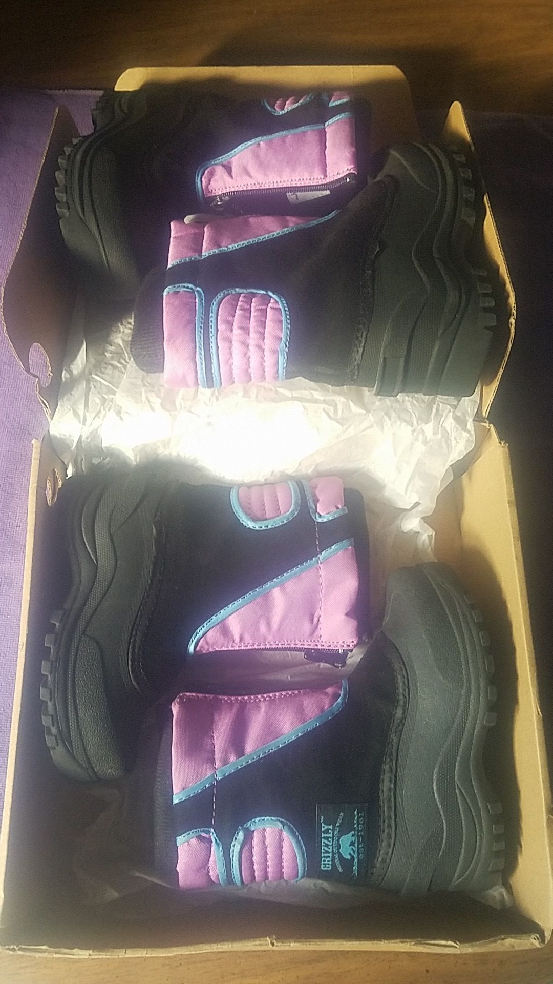 girls kids snow boots shoes