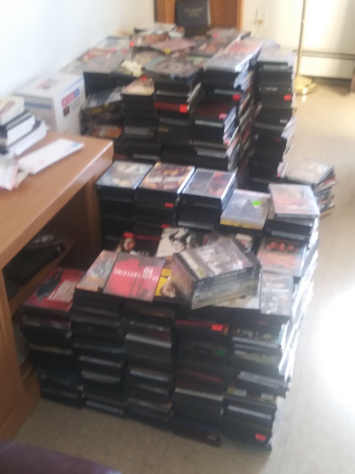 DVDs/Blu-ray -vhs