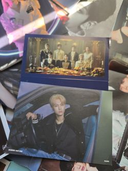 BTS , ENHYPEN Border: variety of k-pop stars Day One Dawn Photocards