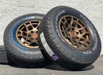 17" Wheels Tires TRD PRO Toyota 4runner Tacoma Tundra Sequoia rims
