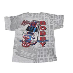 Vintage STP Racing #43 Bobby Hamilton T-Shirt Size XL