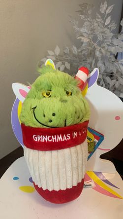 Dr. Seuss GRINCH IN A CUP 10” Plush