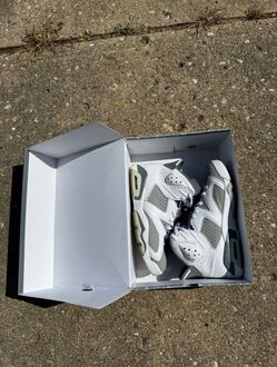 JORDAN 6 COOL GREY SZ 8 OG BOX/LIGHTLY WORN