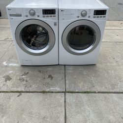 LG Washer/Dryer (Gas Dryer + Stackable) 30 Day Warranty 