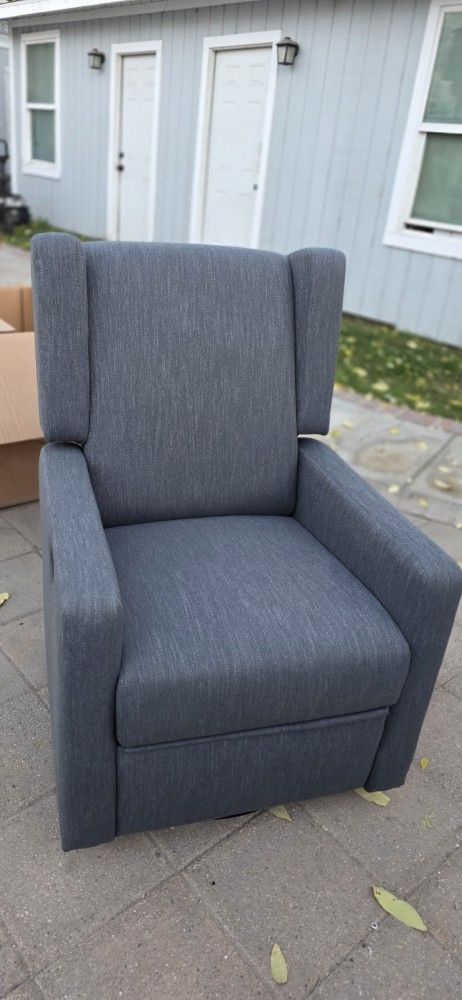 New Modern Swivel Rocker Recliner Chair