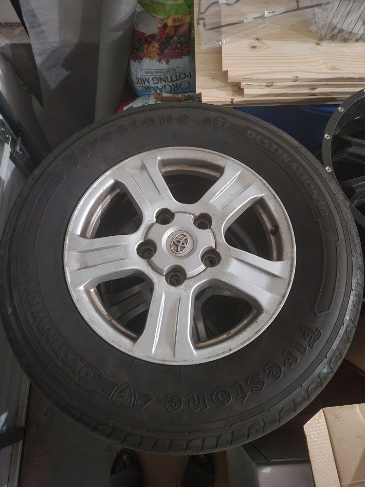 18" OEM Toyota Tundra Wheels