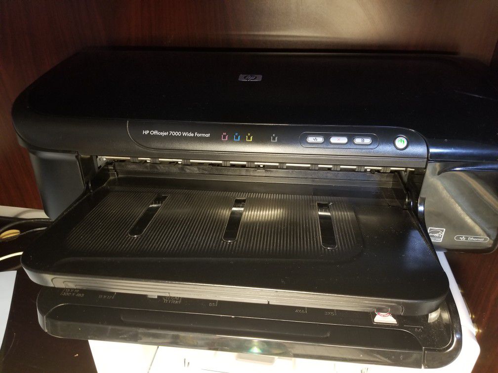 Hp officejet 7000 printer wide format