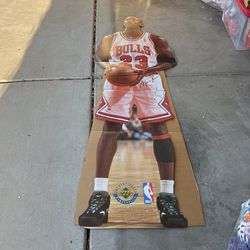 Michael Jordan Signed Cardboard Cutout