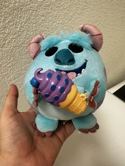 Monsters Inc Disney Plush With Blueberry Grape Ice Cream Cone