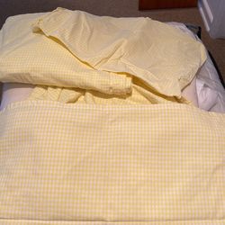 Pottery Barn Kids Gingham Yellow - Baby Lot