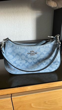 coach denim terri bag