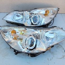 10-14 Subaru Outback 10-14 Subaru Legacy Projector Headlights Luces Calaveras Micas Faros Focos Faroles Headlamps 