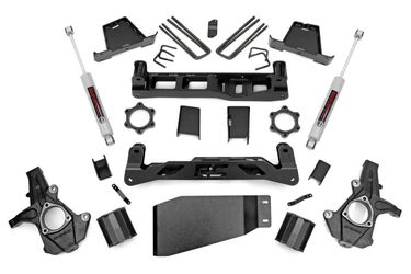 RC 6 Inch Lift Kit For Chevy Silverado & GMC Sierra 1500 4WD (2007-2013) (We Finance)