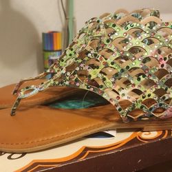 Rhinestone Sandals