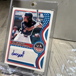 2025 panini star and stripes deeyon roundtree auto