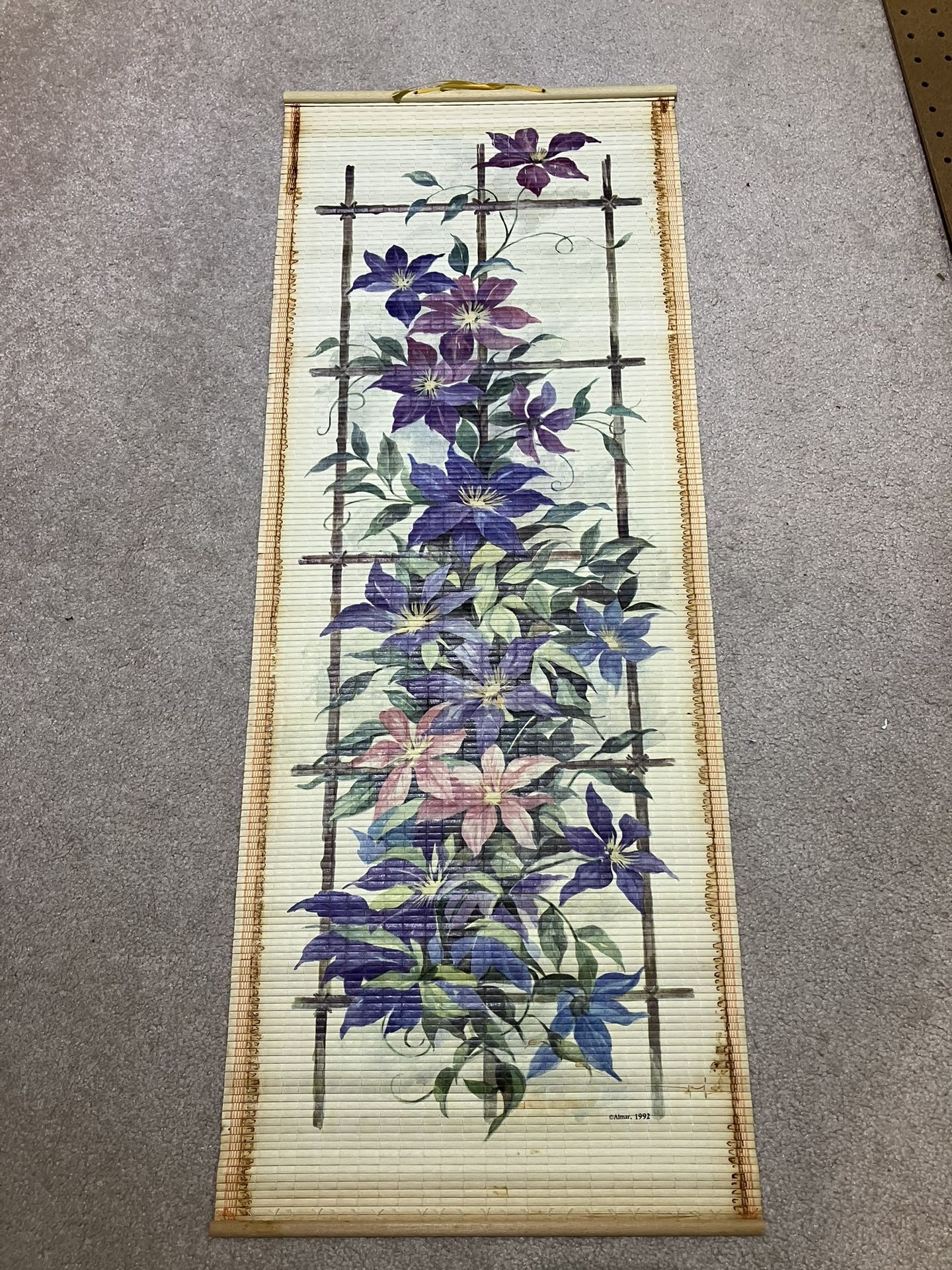 Bamboo Wall Hanging, 2-sided